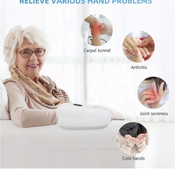 Hand Massager with Heat, Compression and Vibration for Pain Relief New in Box - Picture 7 of 11